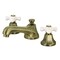 Kingston Brass KS4463PX 8" Widespread Bathroom Faucet, Antique Brass KS4463PX - alternate 1